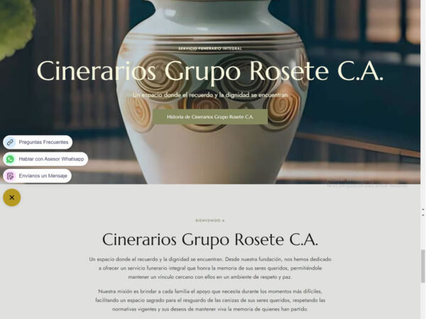 Cinerarios Grupo Rosete C.A.