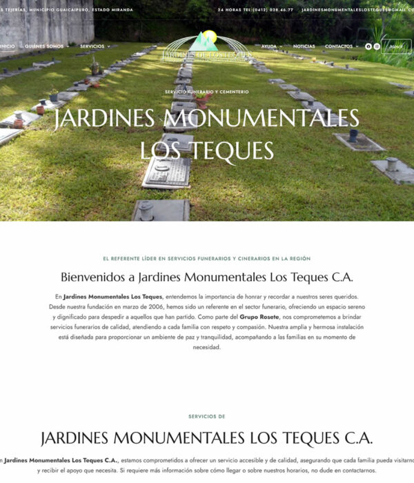 Jardines Monumentales Los Teques C.A.